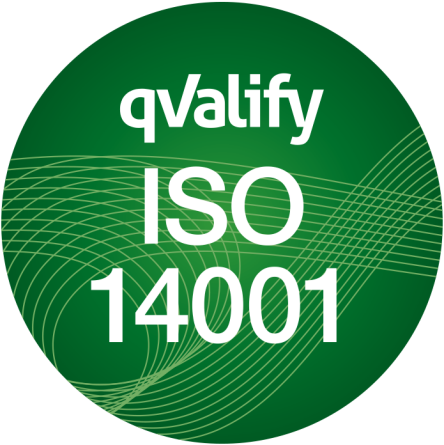 Logotyp som visar att Boverket är certifierade enligt ISO 14001