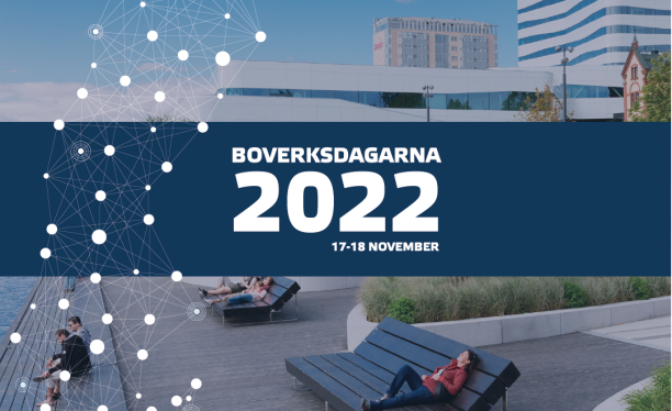Bild med texten Boverksdagarna 2022 17-18 november