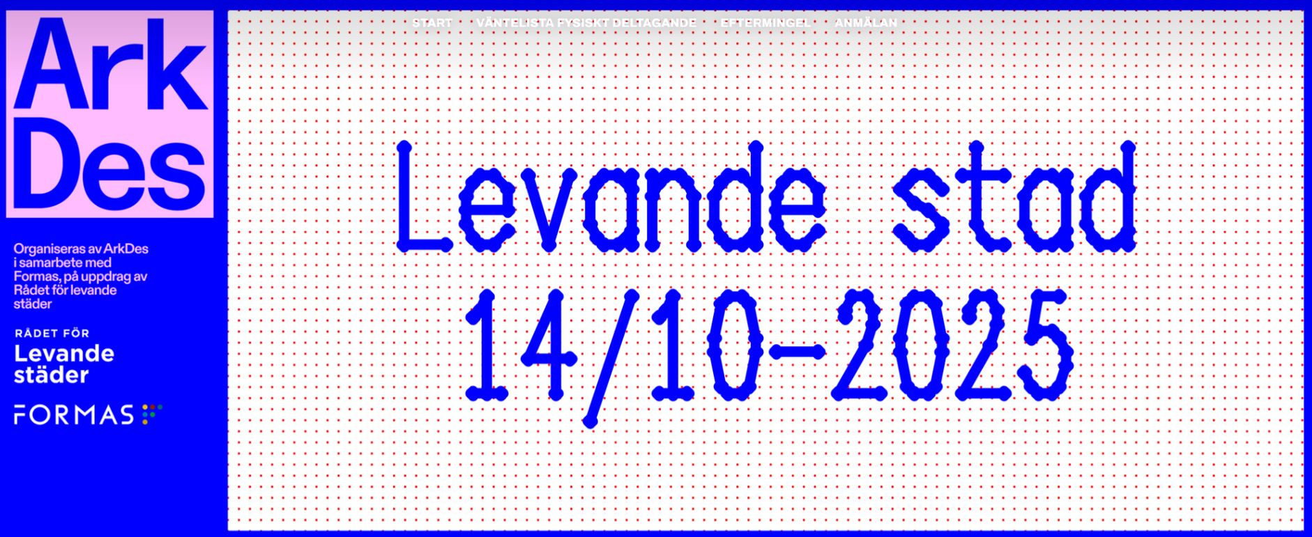 Illustration över Levande stad 14/10 -2025.