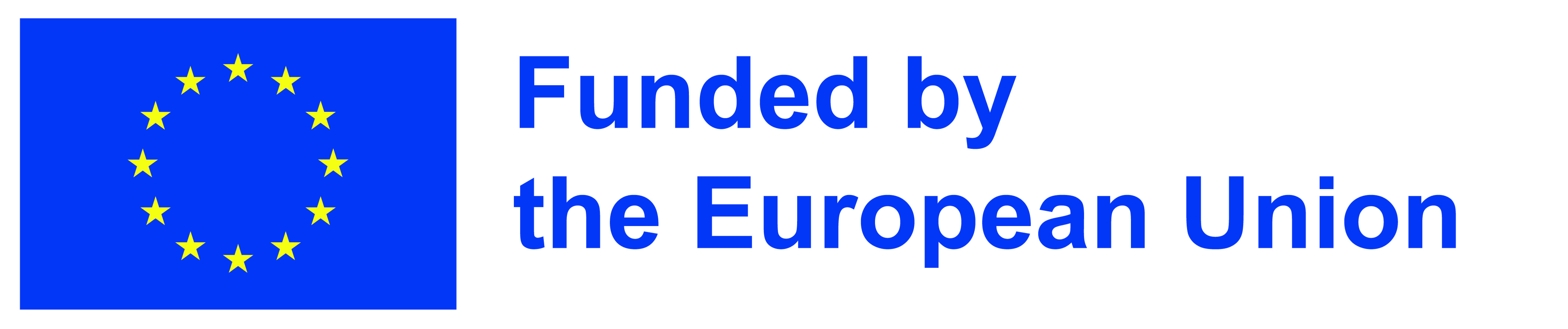 EU logotype med texten Funded by the European Union.