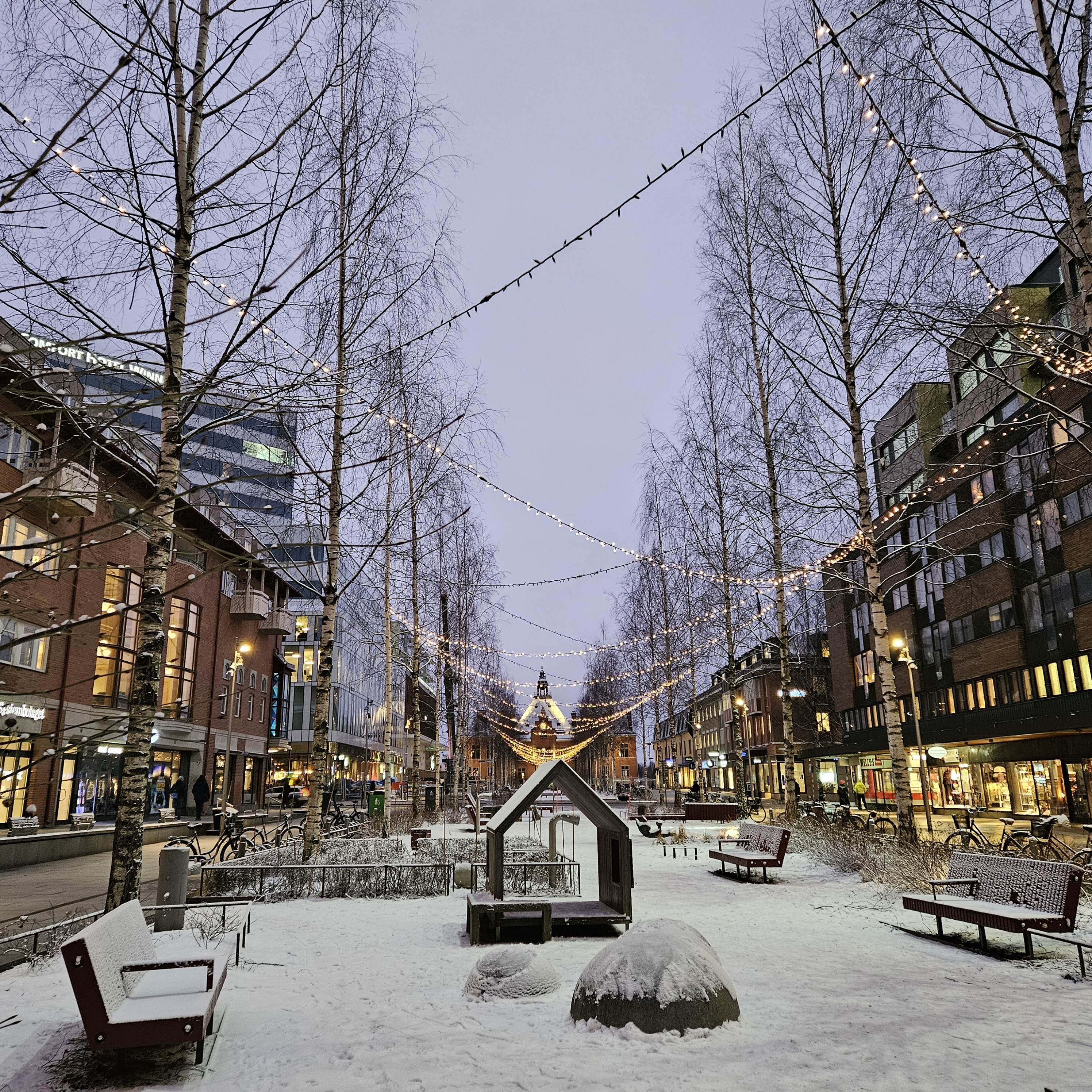 Vintrig Umeå stad
