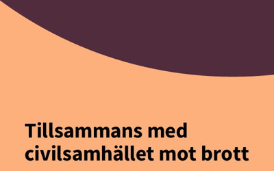 Rubrik mot orange bakgrund