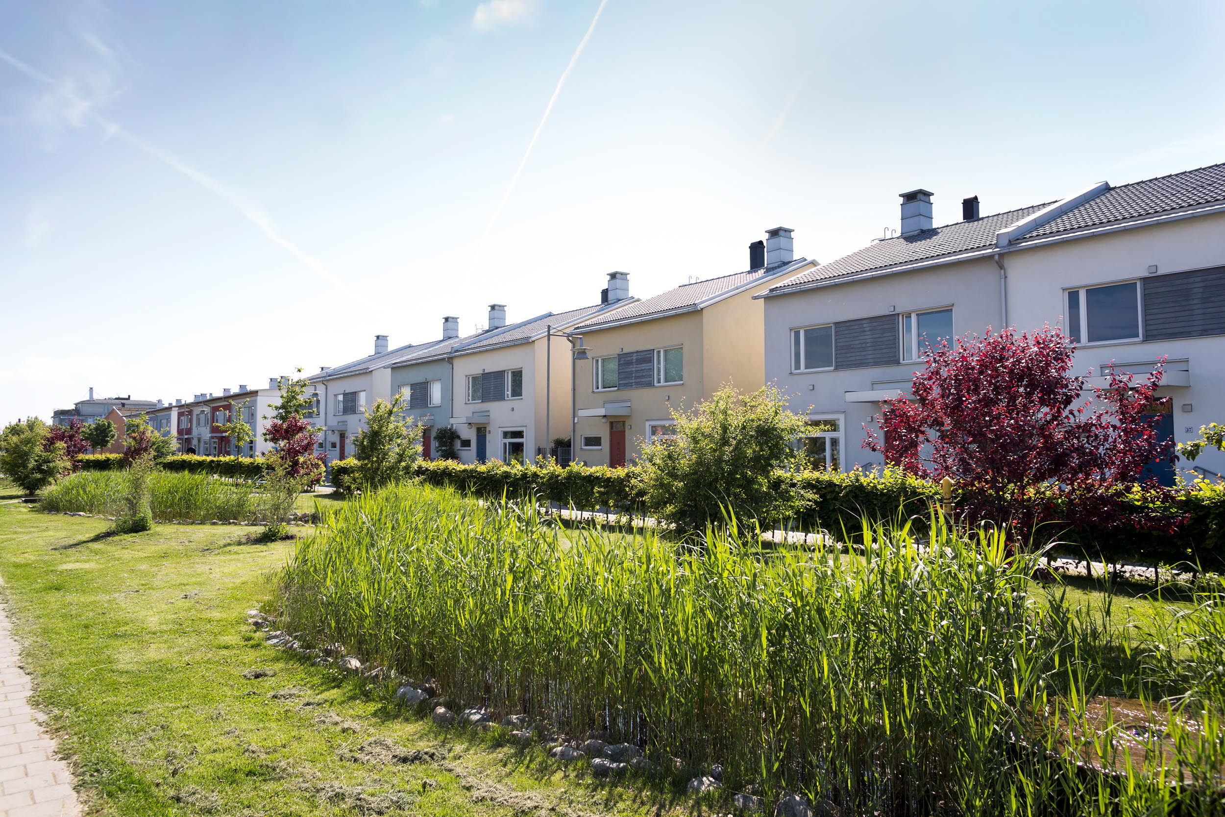 Lomma strandstad. Foto: Peter Kroon
