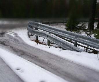 Bild på vägräcke, Boverket