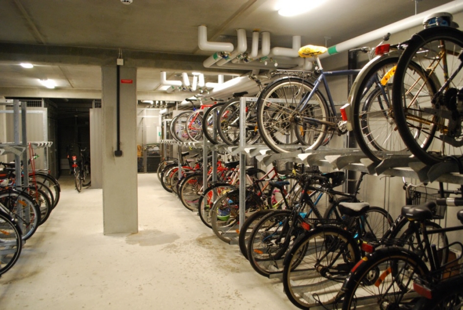 Cykelgarage i Malmö
