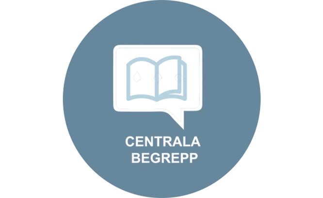 Centrala begrepp.