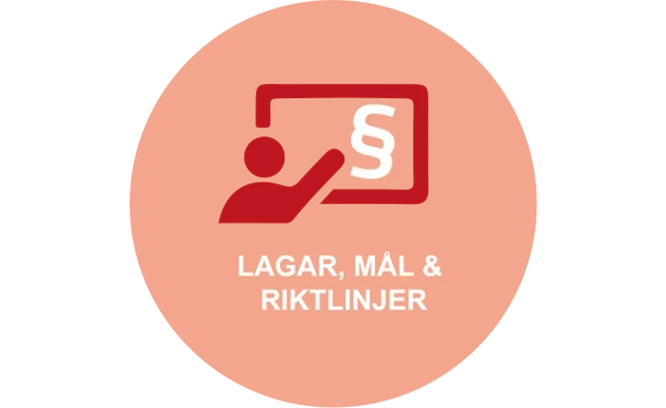 Lagar, mål & riktlinjer.