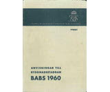 Omslag till BABS 1960