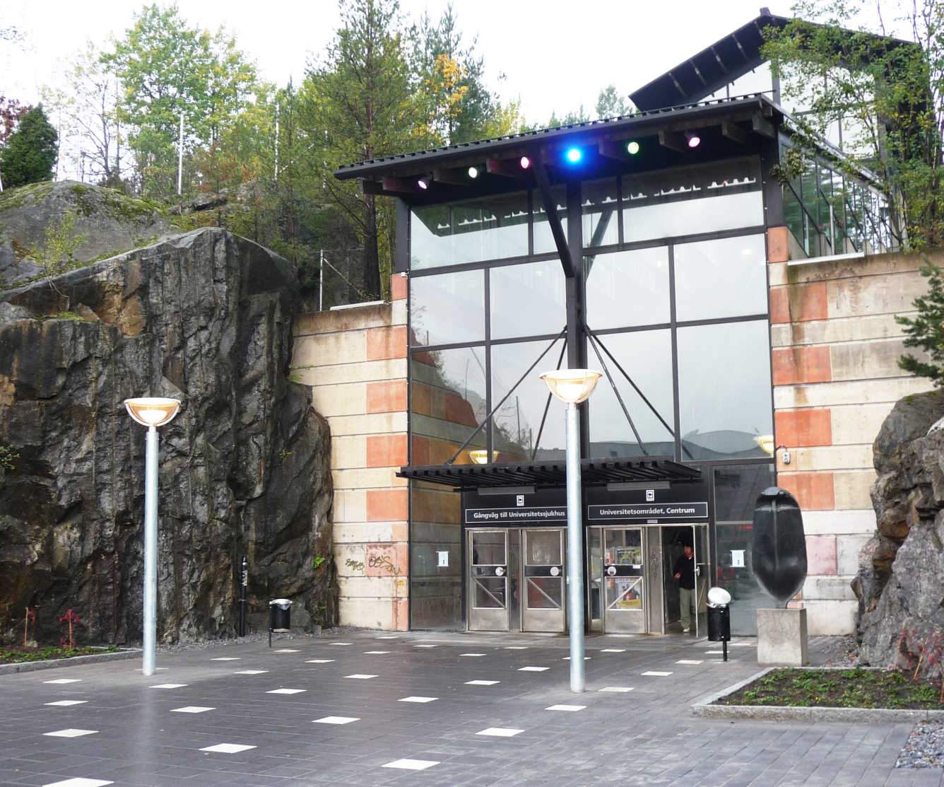 Flemingsbergs station, efter åtgärder.