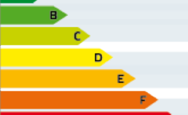 Symbol för energideklaration. Illustration: 