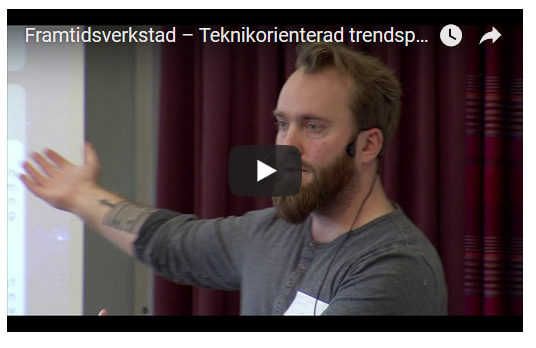 Klipp från film om famtidsverkstad i Uppsala.