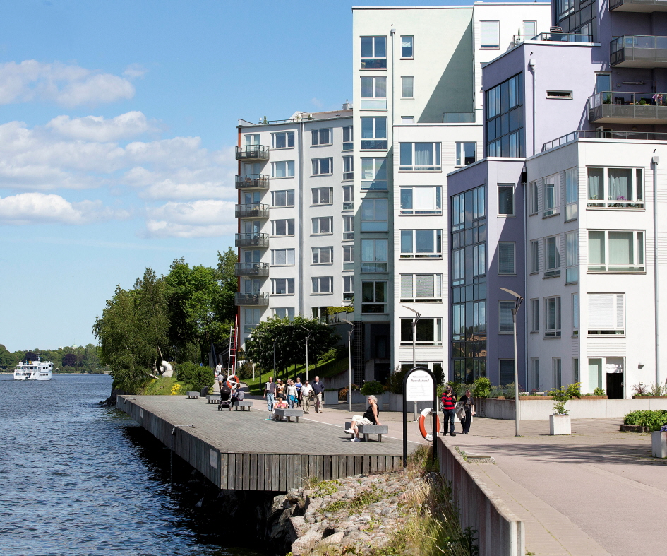 Nacka växer, och snart finns även förbindelse med tunnelbana. Foto: Hans Ekestang