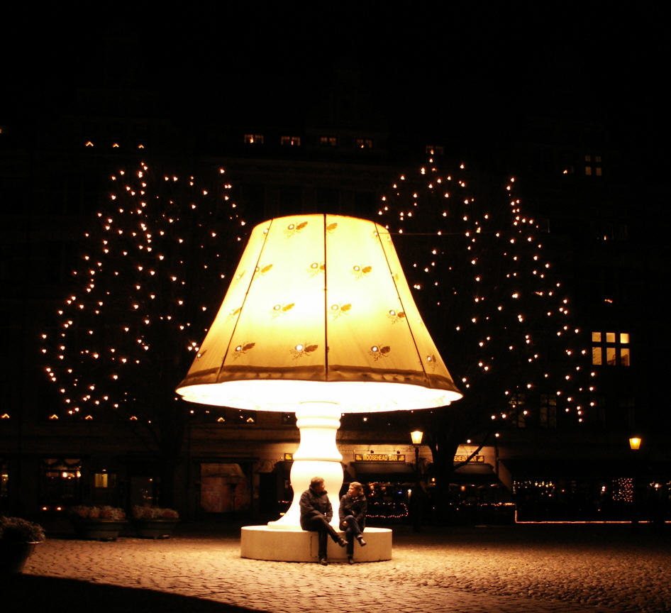 En mobil lampa i Malmö
