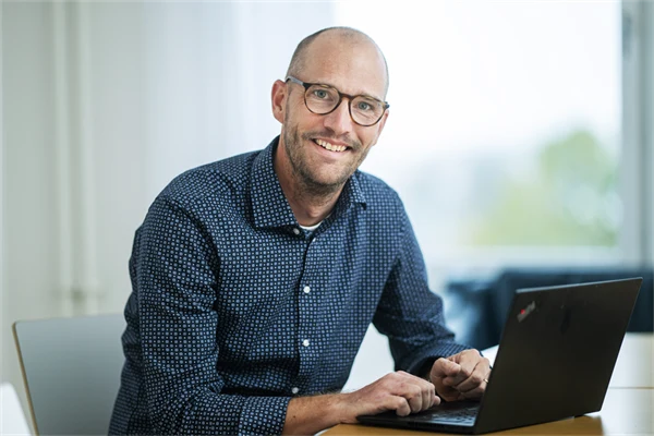 Foto på företagsrådgivare på Swedbank, Martin Bondesson.