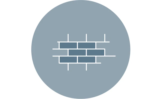 Symbol för material.