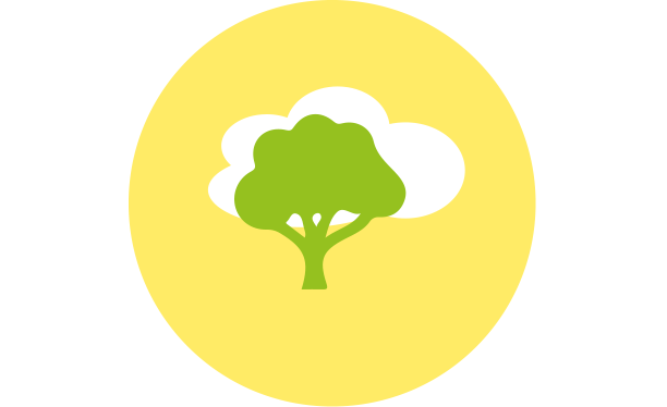 Symbol för natur och grönska