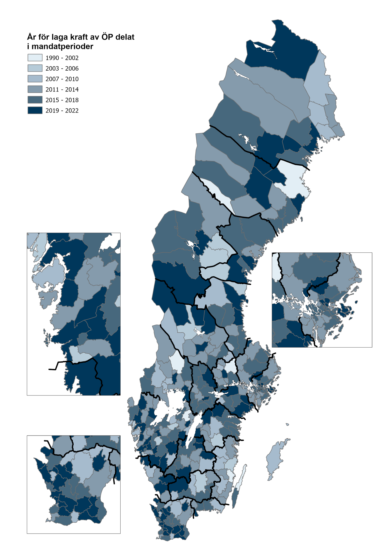 Diagram 1.1.3a. Detaljerad data och diagram finns i excelfilen under Relaterad information.