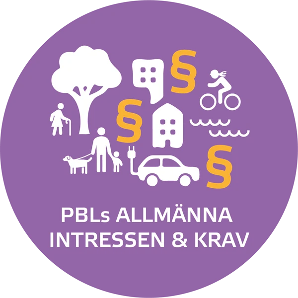 Människor, träd, hus, bil, cykel, lagparagrafer och miljö, illustration.