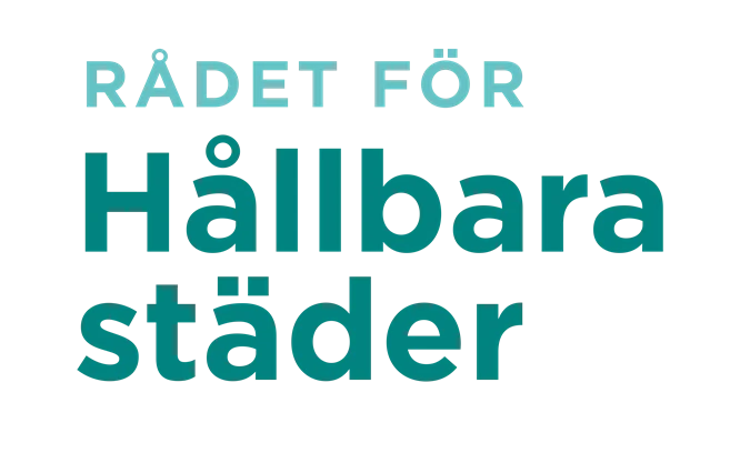 Rådet för hållbara städers logotyp.