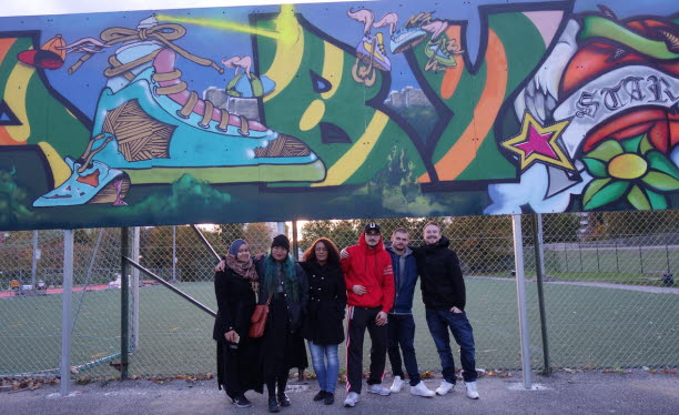 Alby Folkhälsopark i Botkyrka kommun. Foto: Botkyrka kommun.