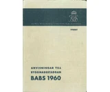 Omslag till BABS 1960