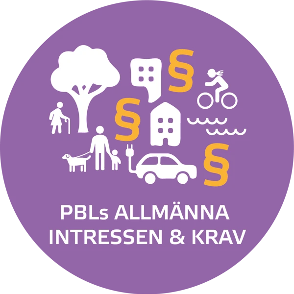Människor, träd, hus, bil, cykel, lagparagrafer och miljö, illustration.