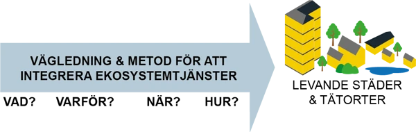 Illustration vägledning och & metod för ekosystemtjänster